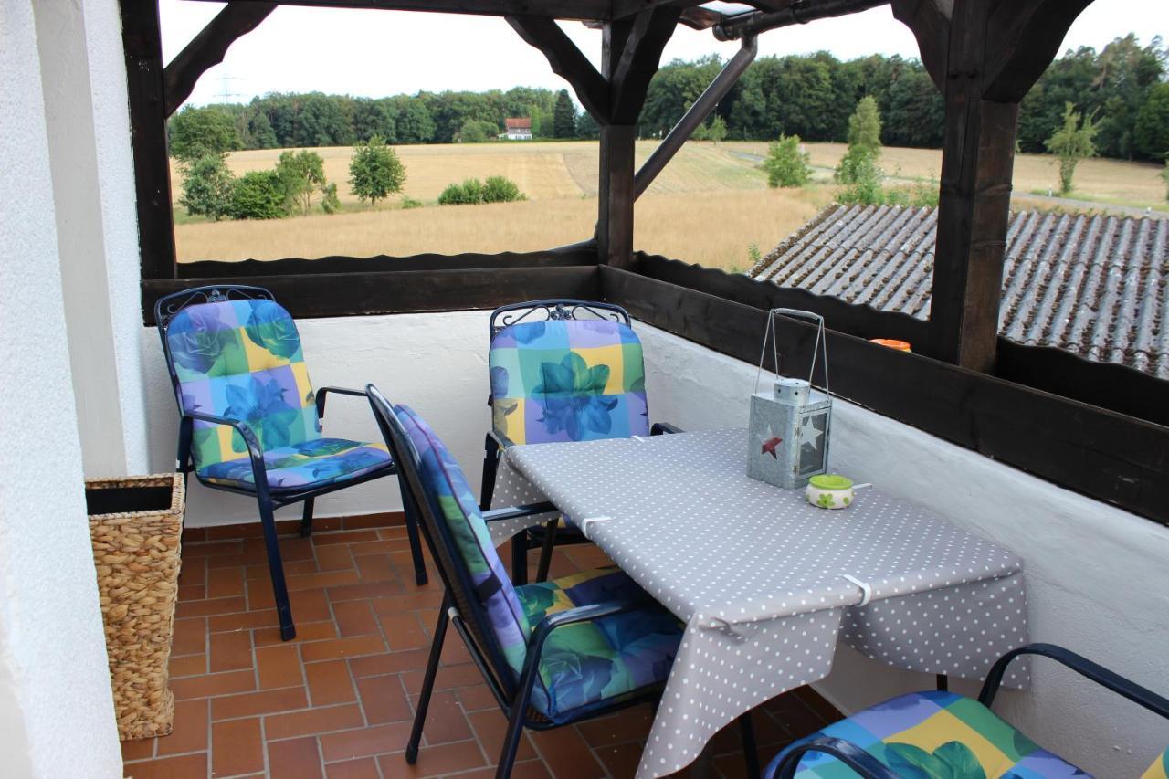 Ferienwohnung Landsburgblick Neuental Екстериор снимка